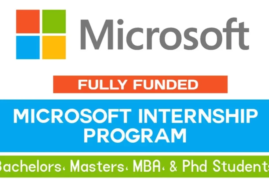 Fully Funded Microsoft Internship in Canada