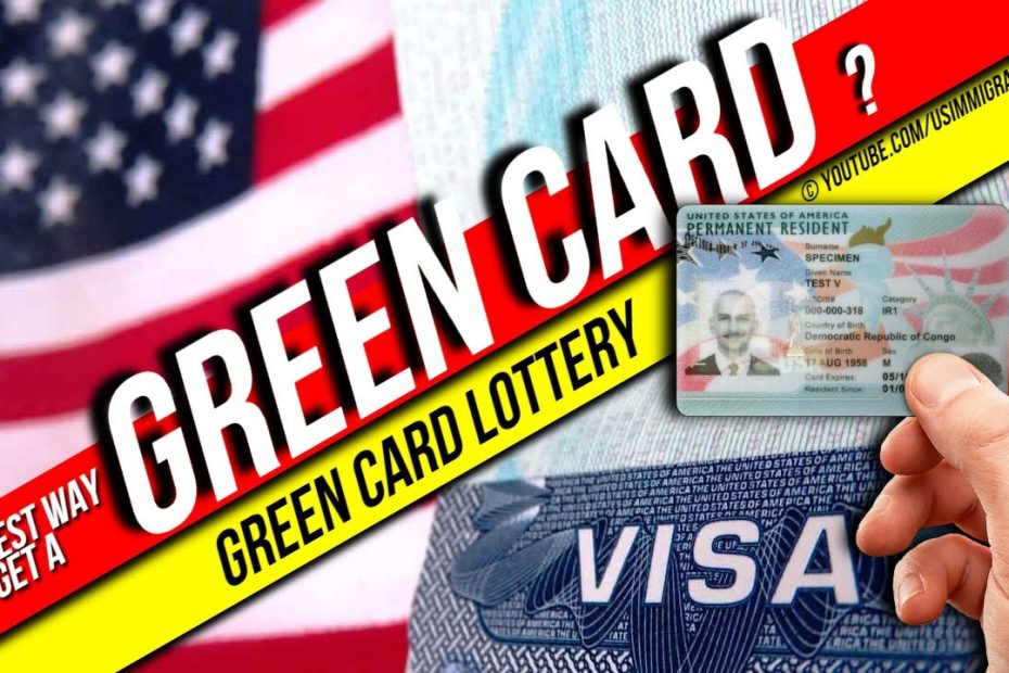 Green Card Lottery USA How To WIN The American VISA Lottery 2023